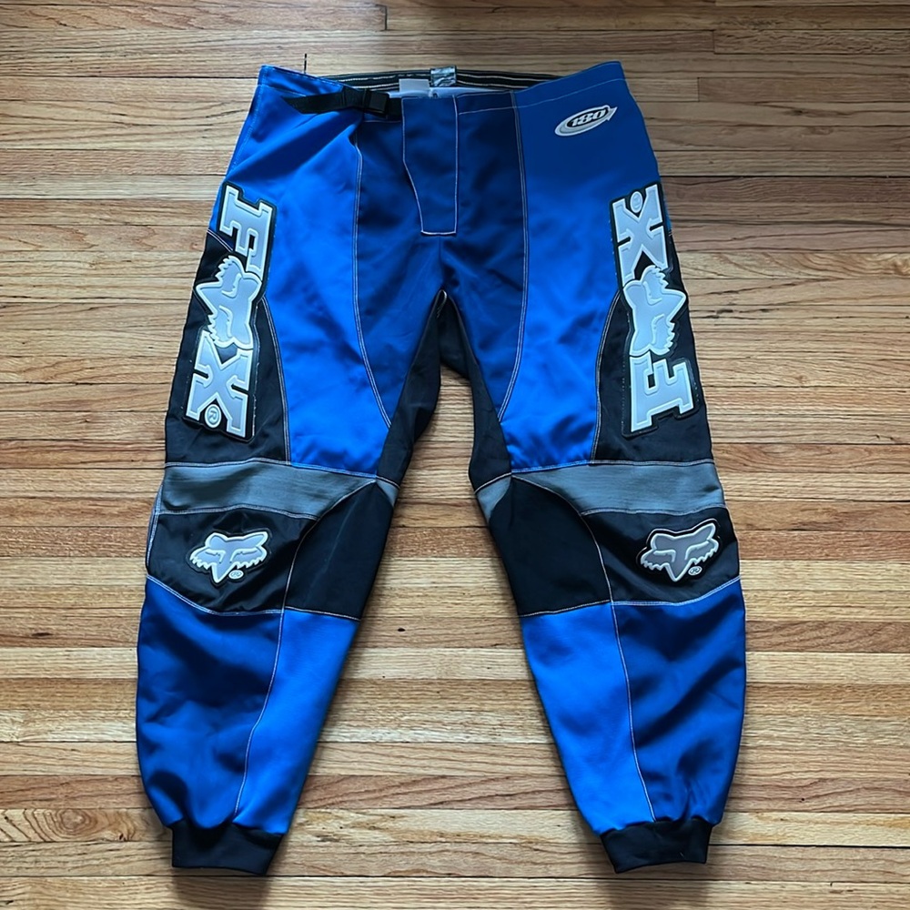 Fox 180 Racing Pants / Blue / Size 44
